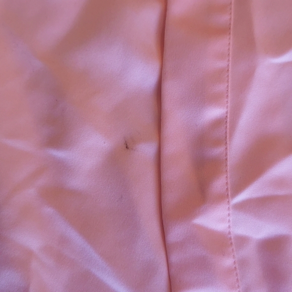 𝅺Victoria's Secret Orange Sleeveless Satin Robe Small - Picture 6 of 7